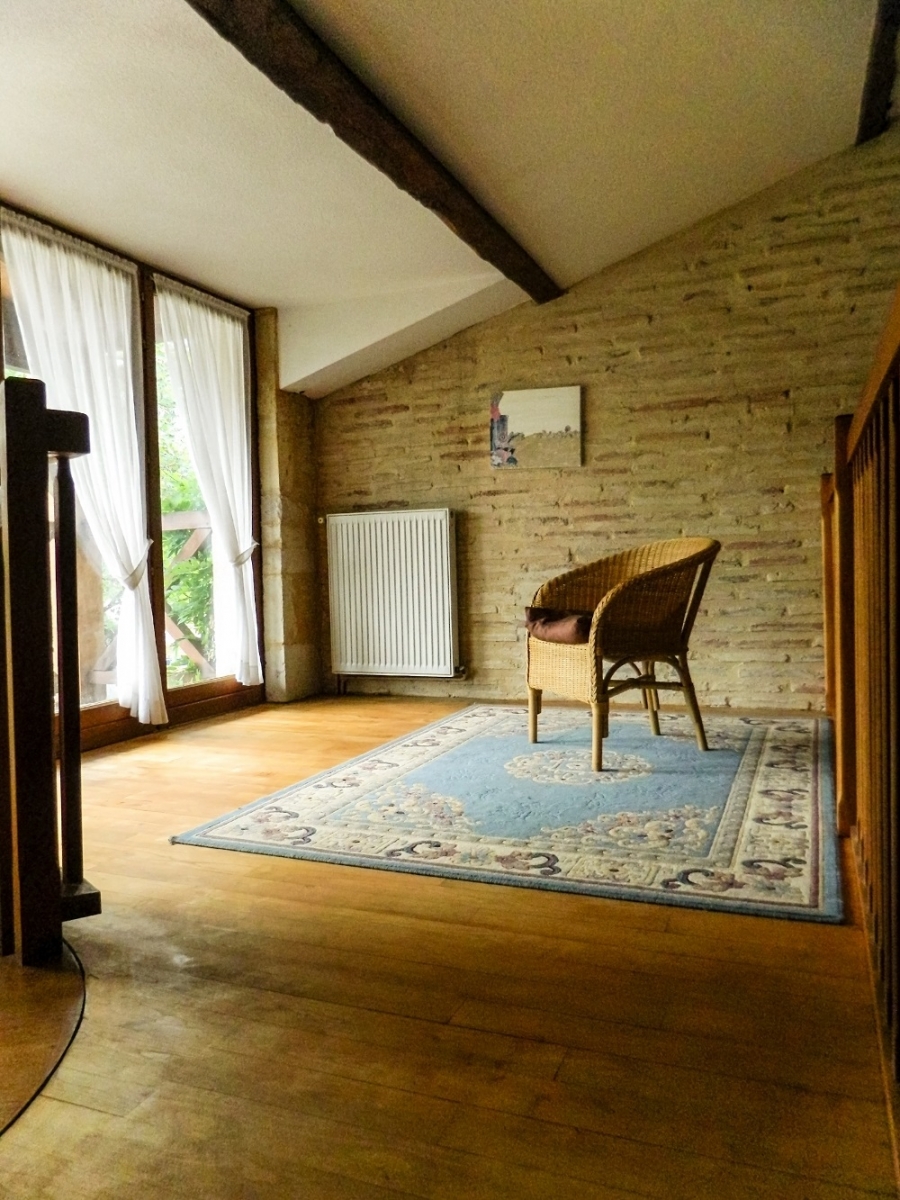 Mezzanine sur vue terrasse    